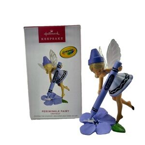 Hallmark Ornament CRAYOLA Periwinkle Fairy 
2023 Keepsake Ornament